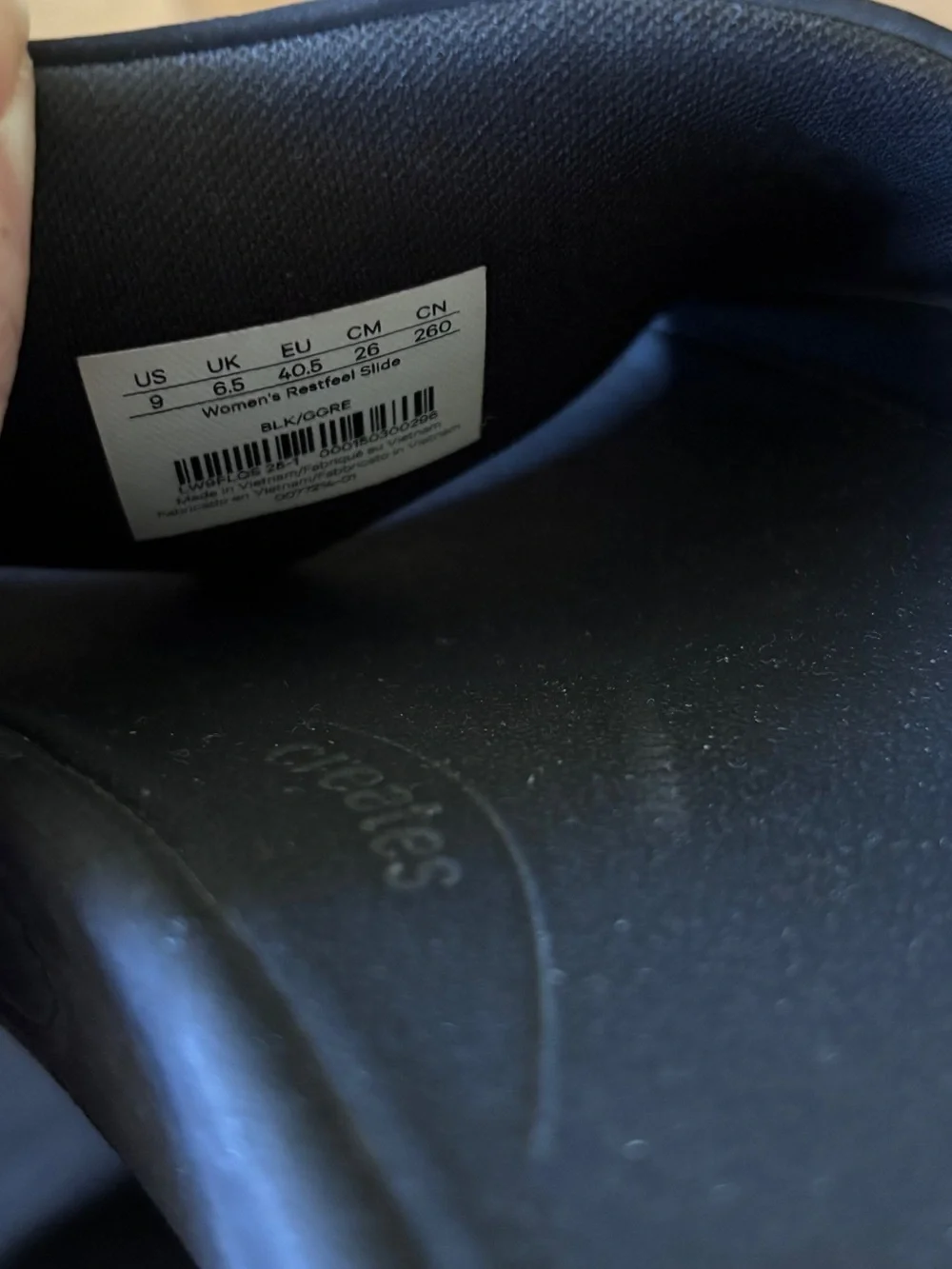 Lululemon slides womens 9 black